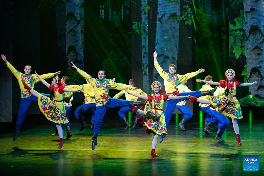 Rtists Stage A Performance During The 8Th China Russia Expo In Harbin Northeast Chinas Heilongjiang Province May 17 2024 7