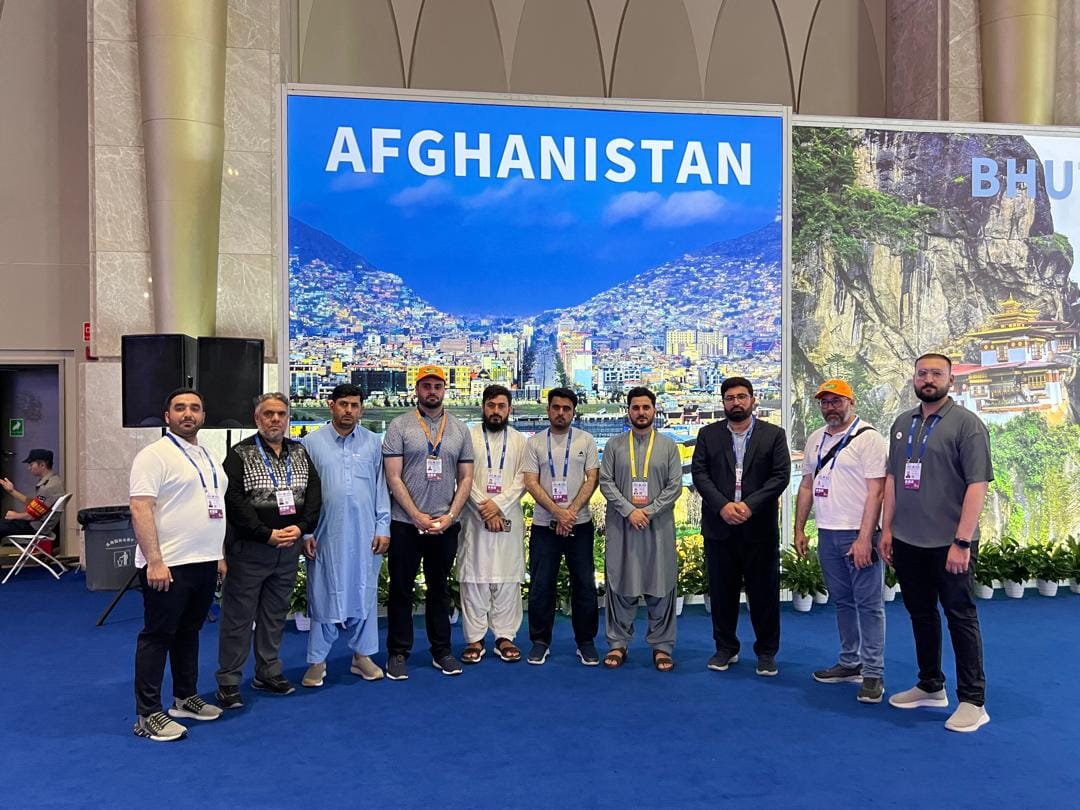 Afghan trade delegation at China-South Asia Expo 2024 in Kunming city, Hainan province of China