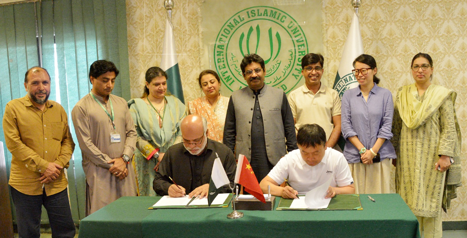 NingboTech University of China signs cooperation partnership with media school of International Islamic University of Pakistan, July 29, 2024, NSN Asia