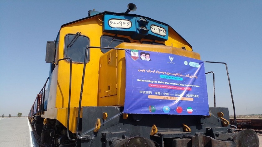 Iran China railroad connectivity 