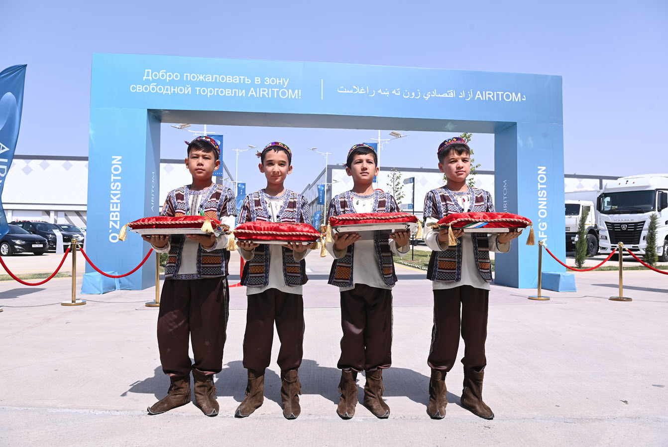 Termez International Trade Center Opens on border of Uzbekistan, Aug 30, 2024 NSN Asia 9