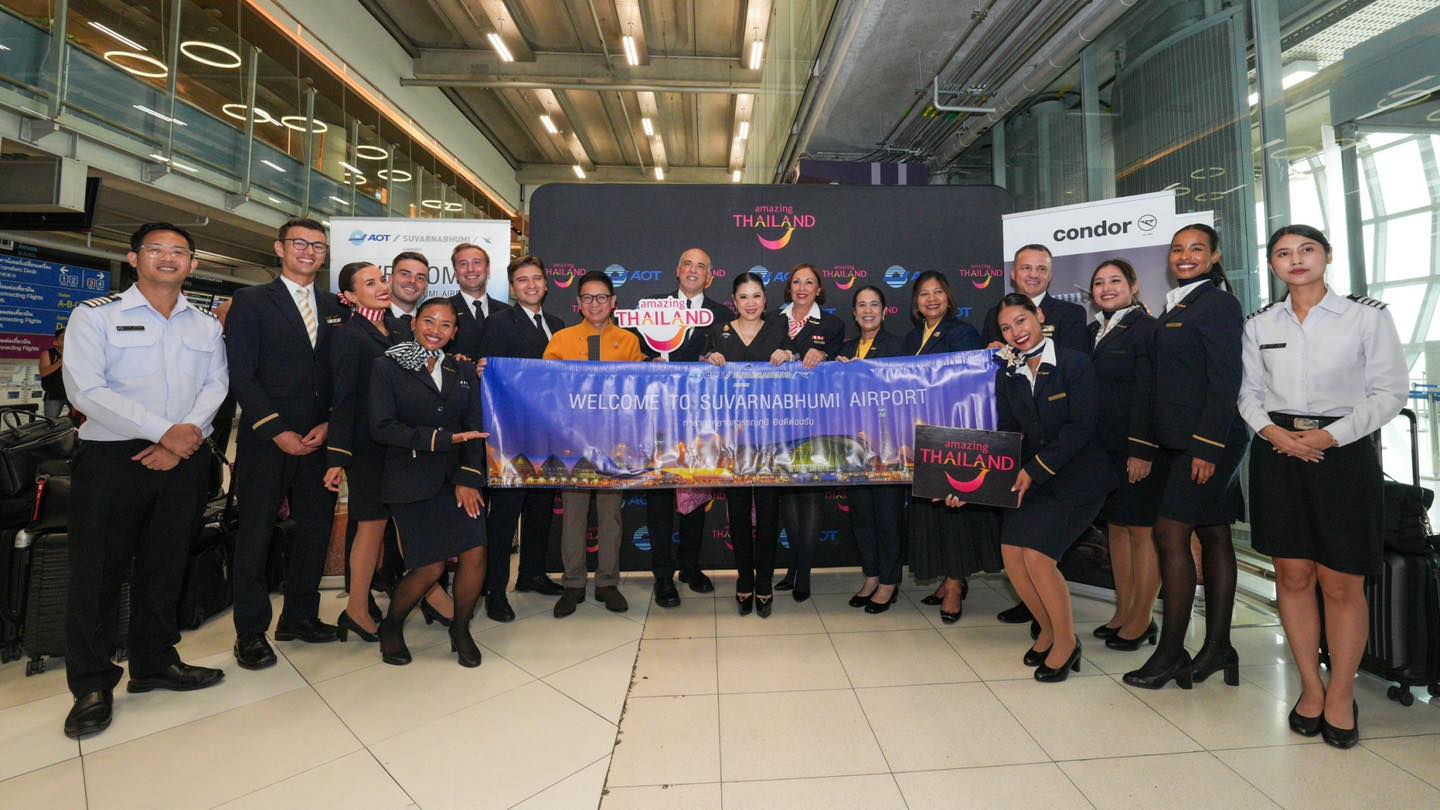 German Leisure Airline, Condor, Starts Frankfurt-Bangkok Flight, Boosting Eurasian Connectivity Under The Silk Road 2