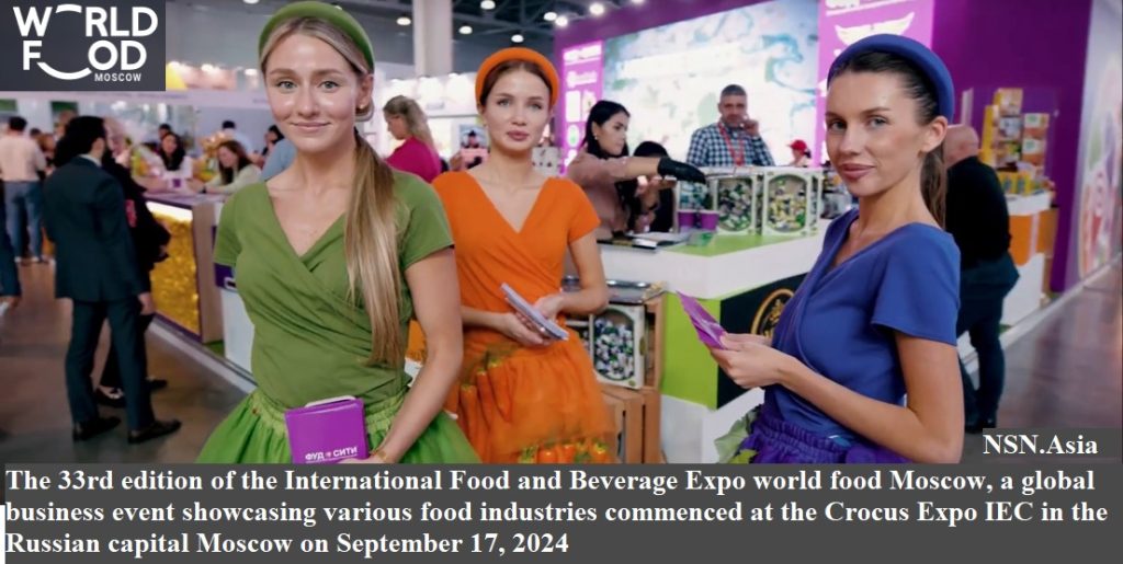 World Food Moscow Opens At The Crocus Expo Iec In The Russian Capital Moscow Sep 20 2024 Nsn Asia