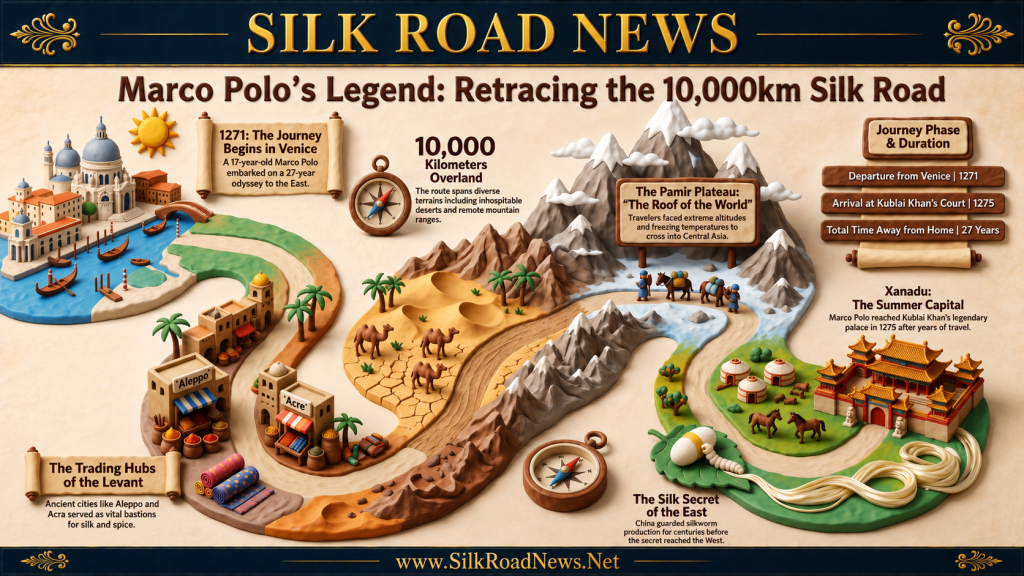 Marco Polo's Silk Road Journey: The 10,000-KM Voyage from Venice to Beijing 7 Marco Polo's Silk Road Journey The 10,000 KM Voyage from Venice to Beijing