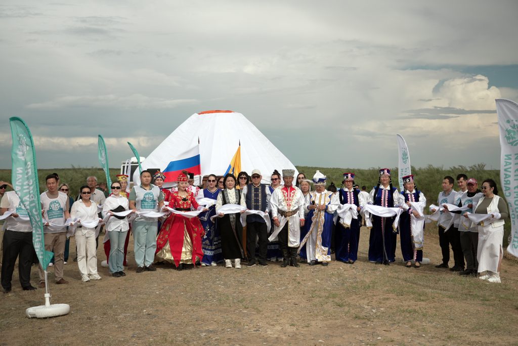 Silk Road Caravan of UNCCD reaches Mongolia after a 6000 km journey across Eurasia bringing pastoralist voices to the opening of COP17 in Ulaanbaatar