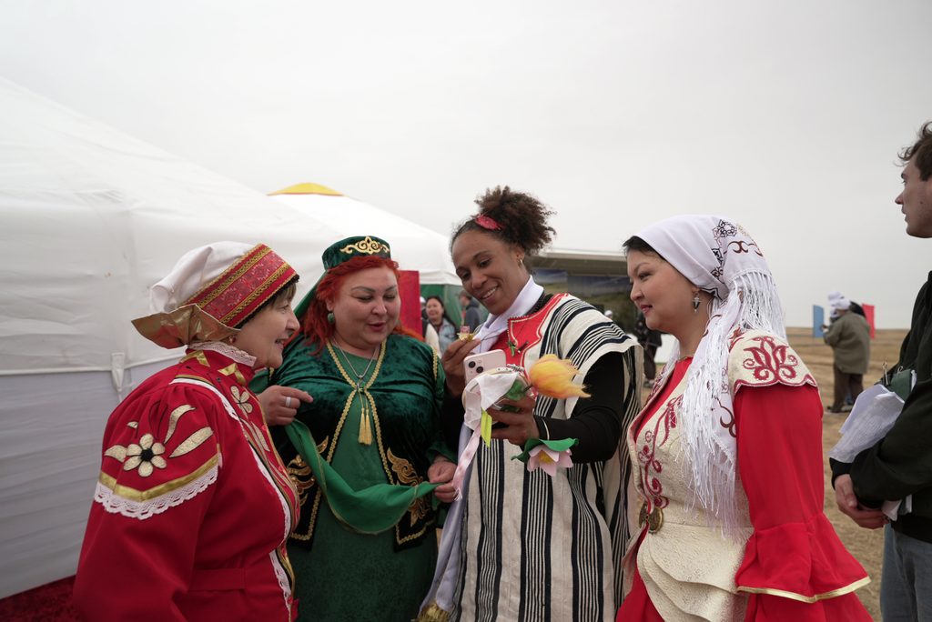 Silk Road Caravan of UNCCD reaches Mongolia after a 6000 km journey across Eurasia bringing pastoralist voices to the opening of COP17 in Ulaanbaatar Mongolia b